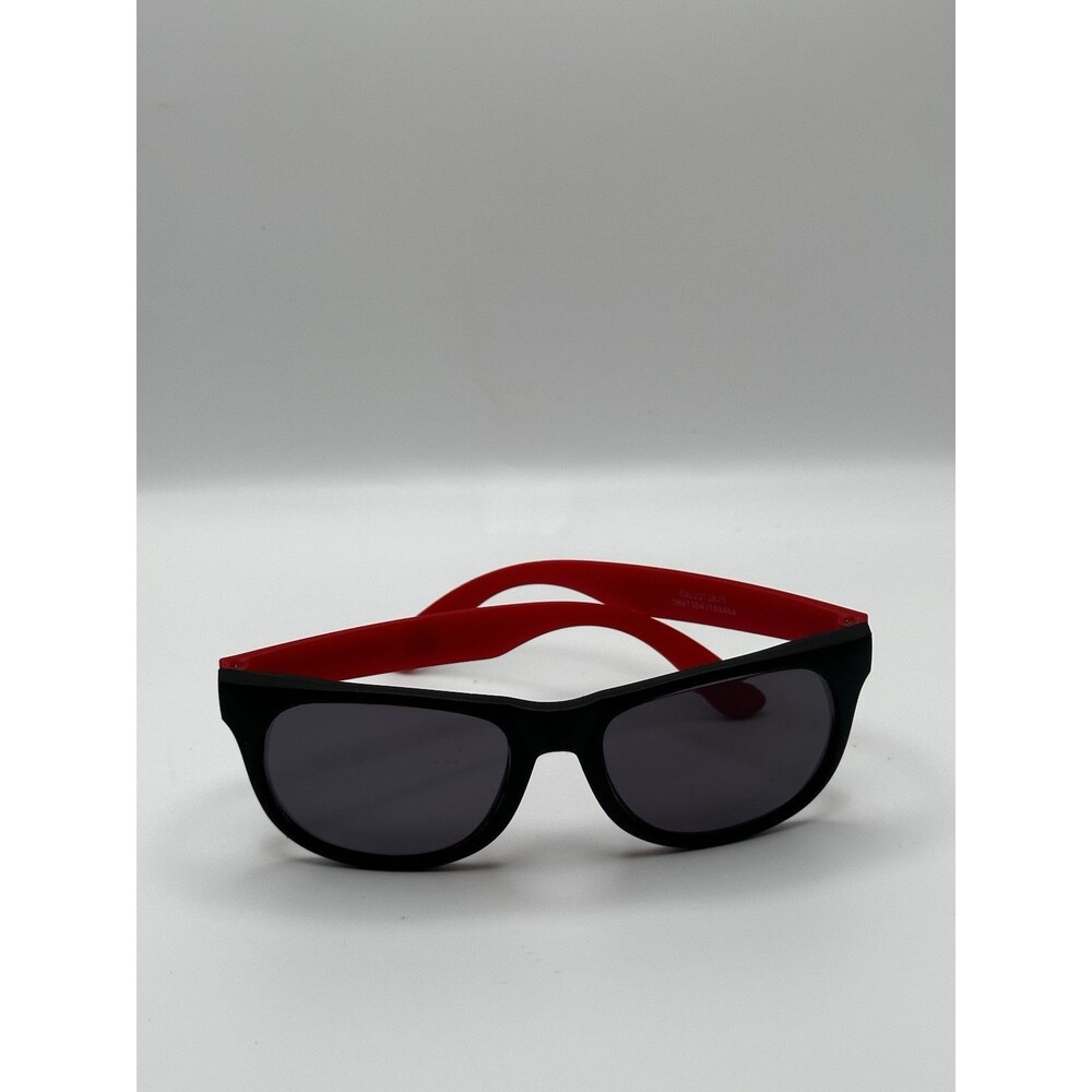 Brooklyn Law School Promo Sunglasses Black Frame Red Arms Used